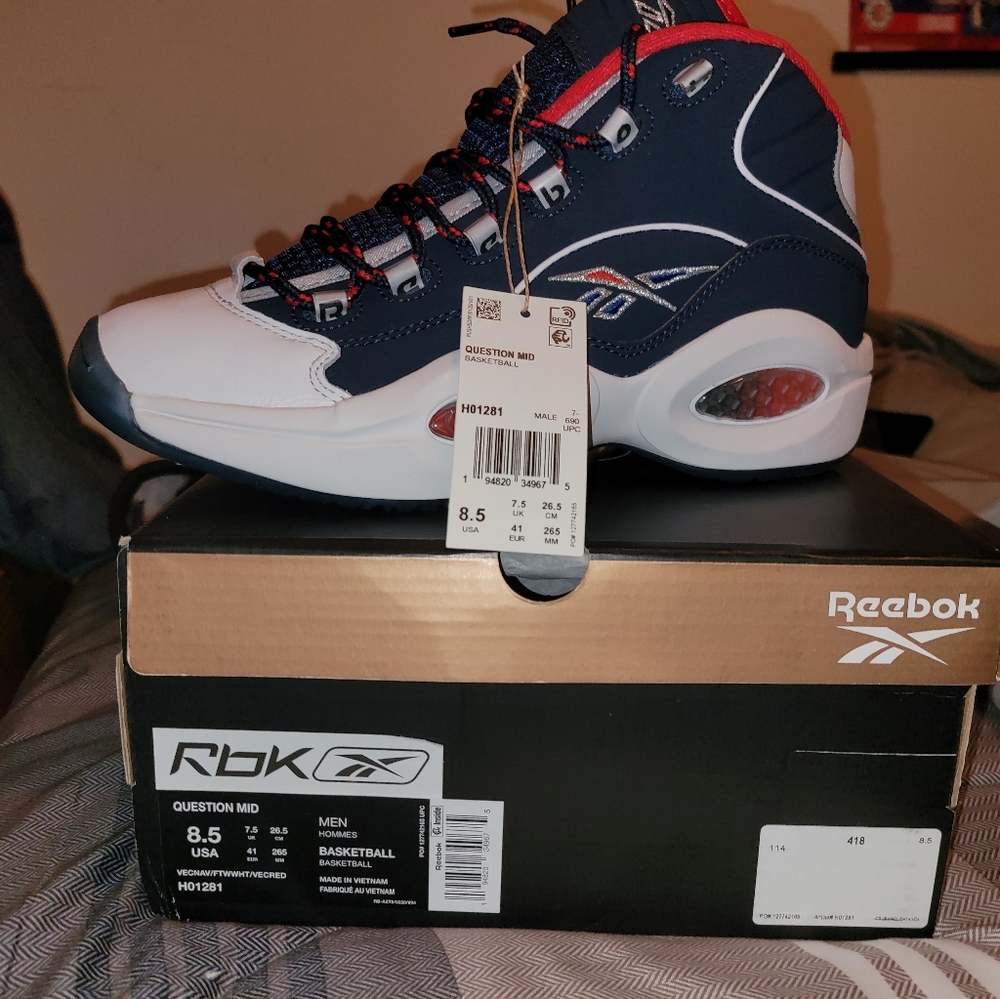 Team U.S.A. Reebok Iversons